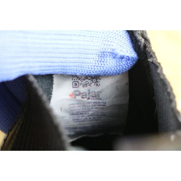 Pajar Canada Boots Womens 8 Black Leather Prian Chelsea Slip On Bootie Shoes - Picture 8 of 11